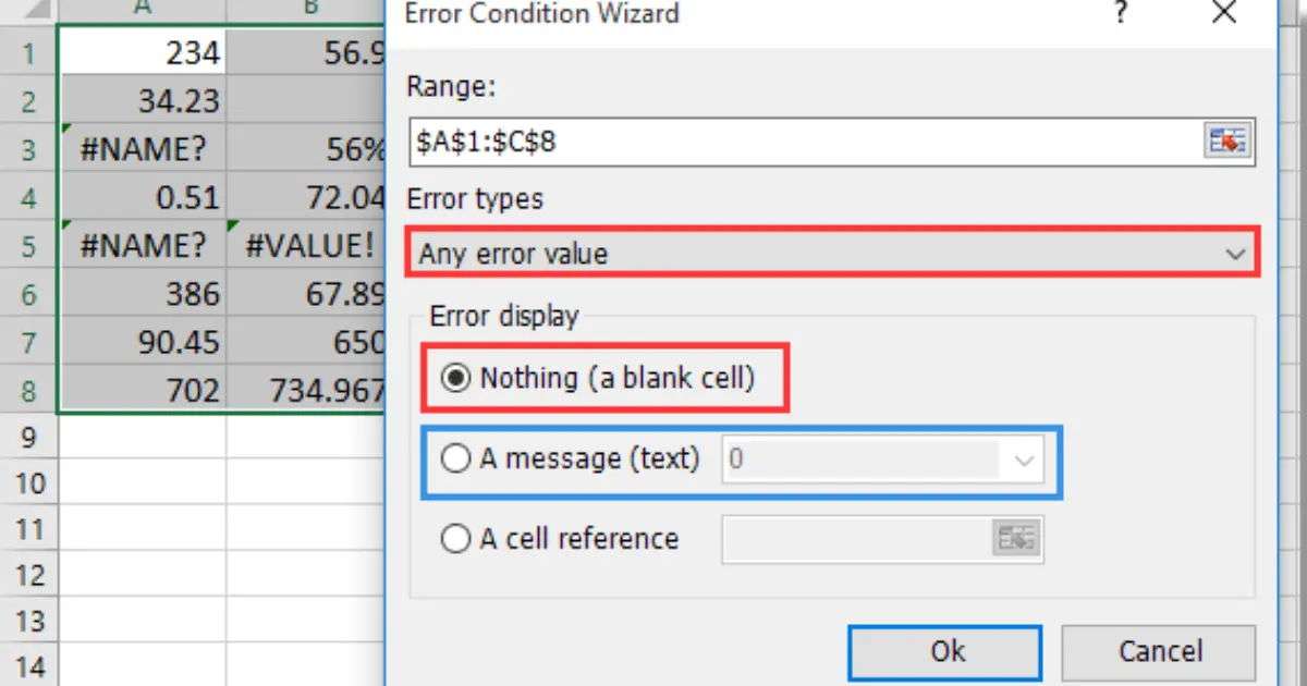 how to change #value to blank