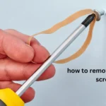 how to remove a stripped screw