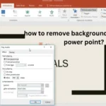 how to remove background music from power point