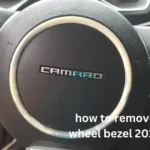 how to remove steering wheel bezel 2010 camaro